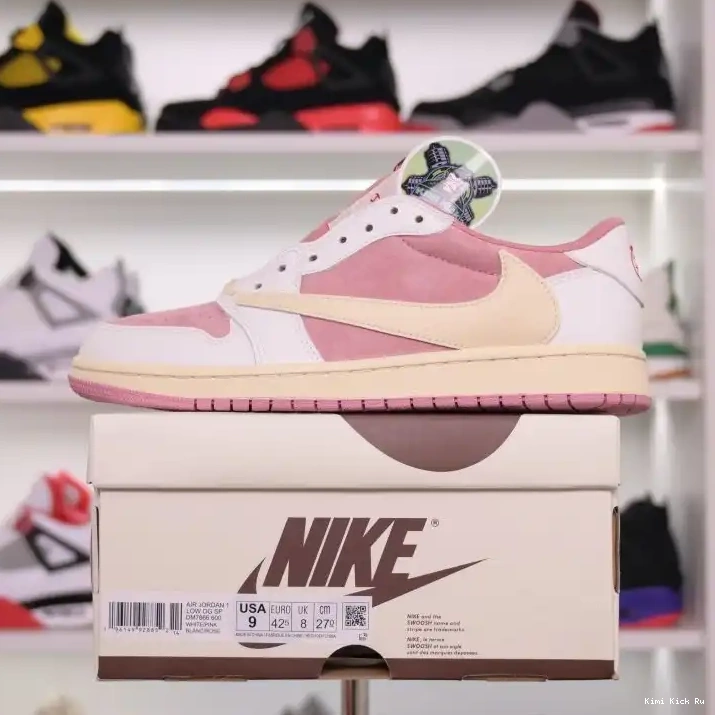 Kimikick Jordan Jordan Air 1Low Travis Scottx 0619